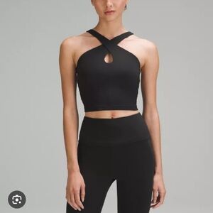 Lululemon laugh keyhole halter top